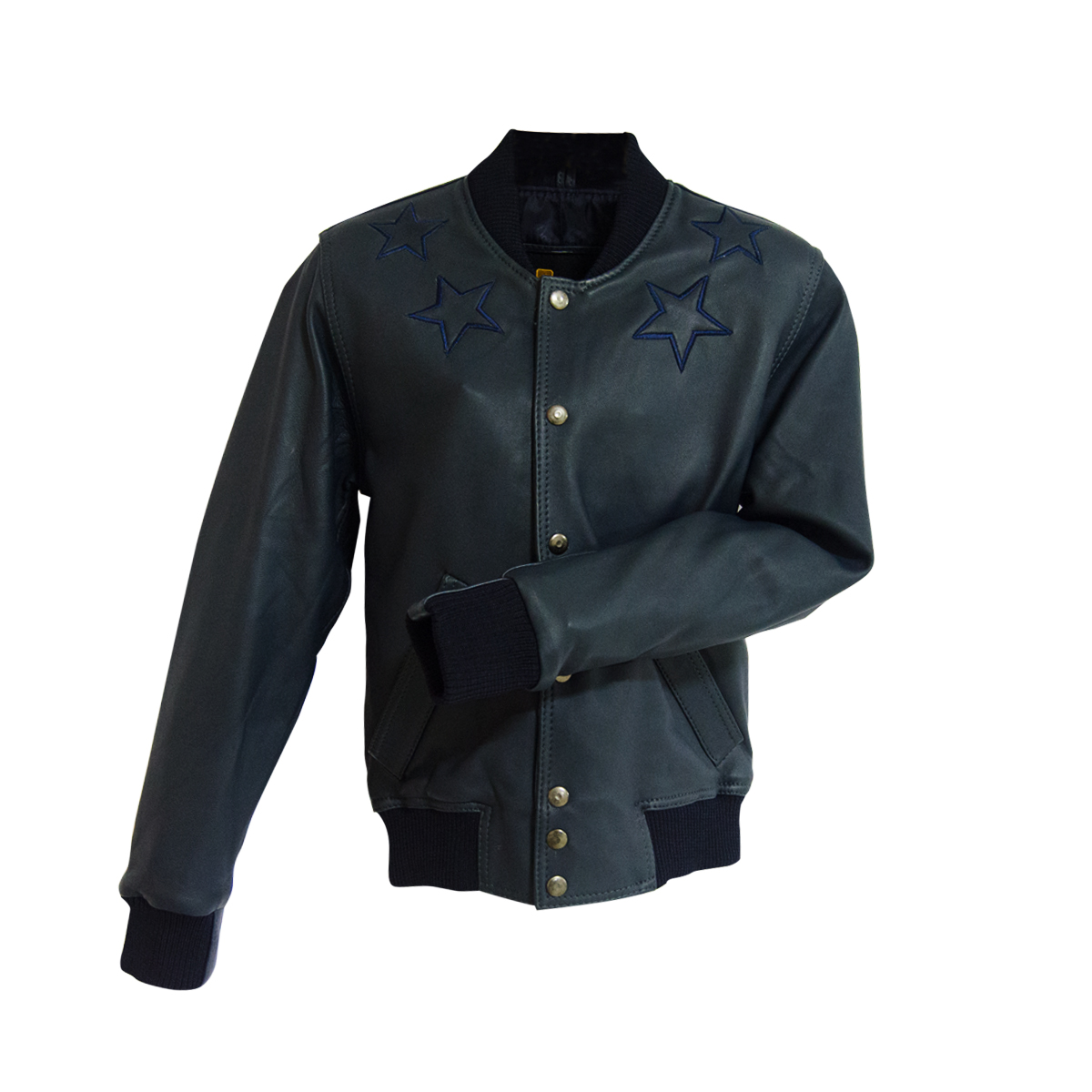 Bishma bomber jacket leather jaket garut kulit
