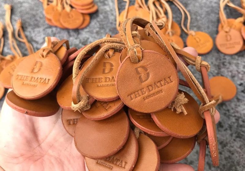 Custom Product Souvenir the Datai Malaysia - Garut Kulit