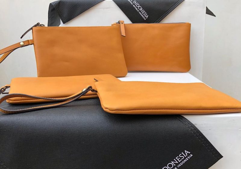 Clutch Kulit Asli